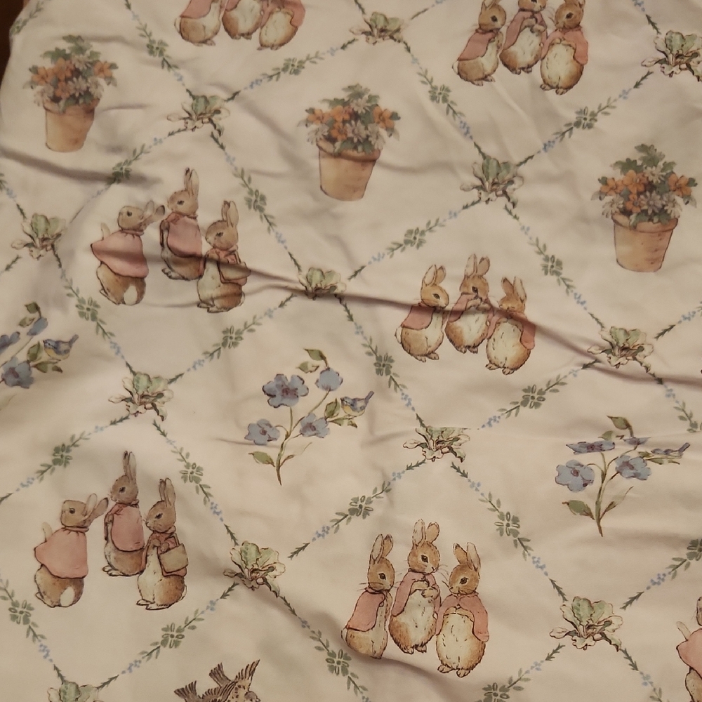 Pottery Barn Kids Flopsy Lattice Crib Sheet